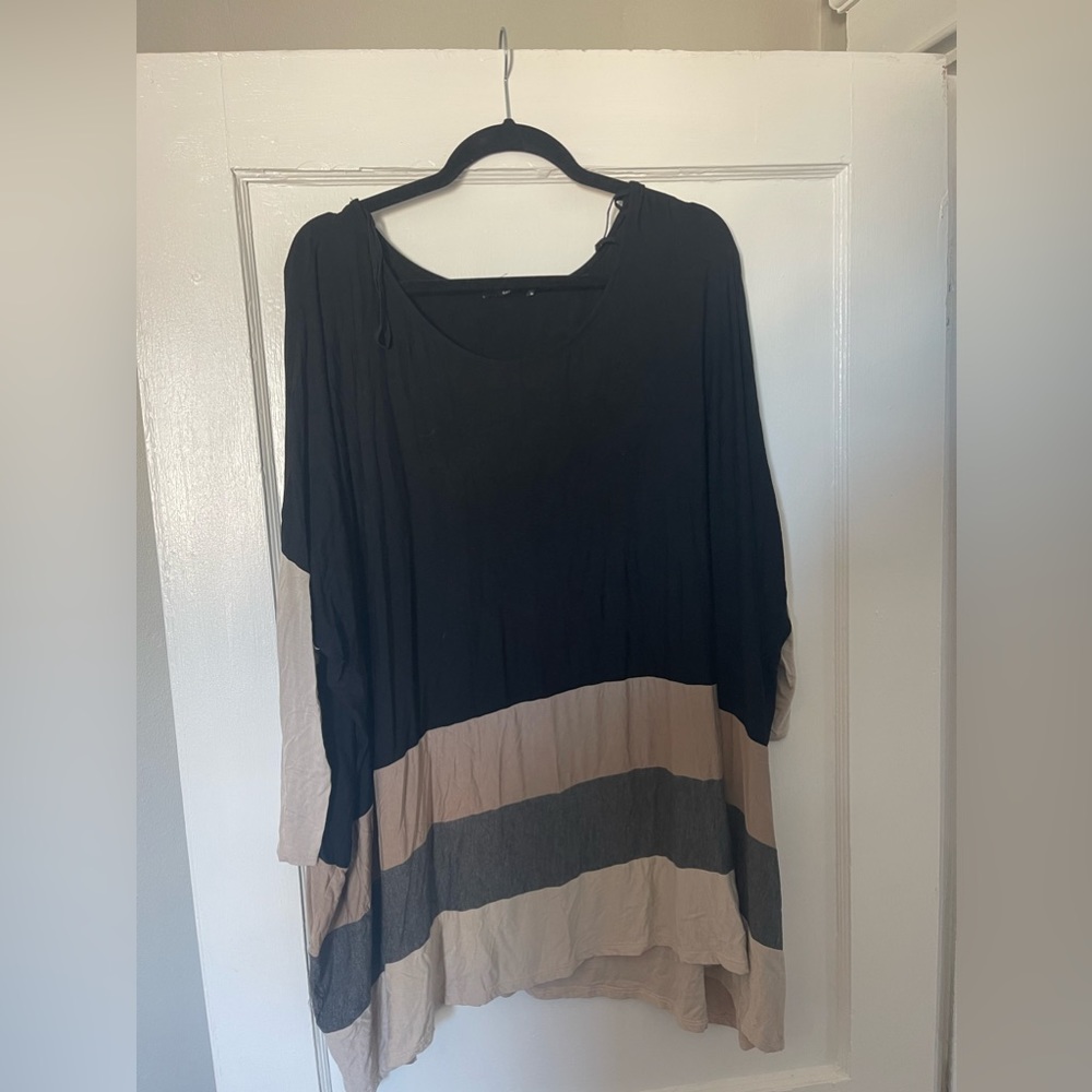 Color block shirt